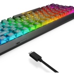 Клавіатура Lenovo Legion K510 Mini Pro, Black, USB, механічна, 84 кнопки, RGB підсвічування, 1.8 м (GY41P80864) - Зображення 4