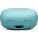 Навушники JBL Wave Flex 2, Blue, Bluetooth, мікрофон, ємність акумулятора навушника 45 мА·ч, чохол з функцією зарядки (JBLWFLEX2BLU) - Зображення 4