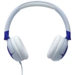 Навушники JBL JR 320, Blue/White, 3.5 мм, мікрофон, динаміки 32 мм, 1 м, дитячі (JBLJR320BLU) - Зображення 2