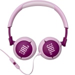 Навушники JBL JR 320, Purple, 3.5 мм, мікрофон, динаміки 32 мм, 1 м, дитячі (JBLJR320PUR) - Зображення 4