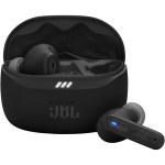 Навушники бездротові JBL Tune Beam 2, Black, Bluetooth, мікрофон, акумулятор 65 mAh, чохол з функцією зарядки, технологія "JBL Pure Bass Sound" (JBLTBEAM2BLK)