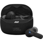 Навушники бездротові JBL Tune Beam 2, Black, Bluetooth, мікрофон, акумулятор 65 mAh, чохол з функцією зарядки, технологія "JBL Pure Bass Sound" (JBLTBEAM2BLK)