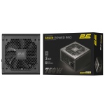 Блок живлення 750 Вт, 2E Solid Power Pro, Black, напівмодульний, 80+ Bronze, Active PFC, 120 мм, 3xMolex / 6xSATA / 1xPCI-E 16-pin / 4xPCI-E 6+2-pin / 1xMB 20+4-pin / 2xCPU 4+4-pin, захист UVP/OVP/SCP/OPP/OCP (2E-SP750BRSMII-120) - Зображення 2