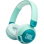 Навушники бездротові JBL JR 320BT, Green, Bluetooth, мікрофон, акумулятор 500 mAh, дитячі (JBLJR320BTGRN)