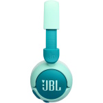 Навушники бездротові JBL JR 320BT, Green, Bluetooth, мікрофон, акумулятор 500 mAh, дитячі (JBLJR320BTGRN) - Зображення 4