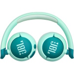 Навушники бездротові JBL JR 320BT, Green, Bluetooth, мікрофон, акумулятор 500 mAh, дитячі (JBLJR320BTGRN) - Зображення 6
