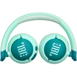 Навушники бездротові JBL JR 320BT, Green, Bluetooth, мікрофон, акумулятор 500 mAh, дитячі (JBLJR320BTGRN) - Зображення 6