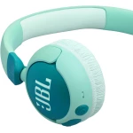 Навушники бездротові JBL JR 320BT, Green, Bluetooth, мікрофон, акумулятор 500 mAh, дитячі (JBLJR320BTGRN) - Зображення 7