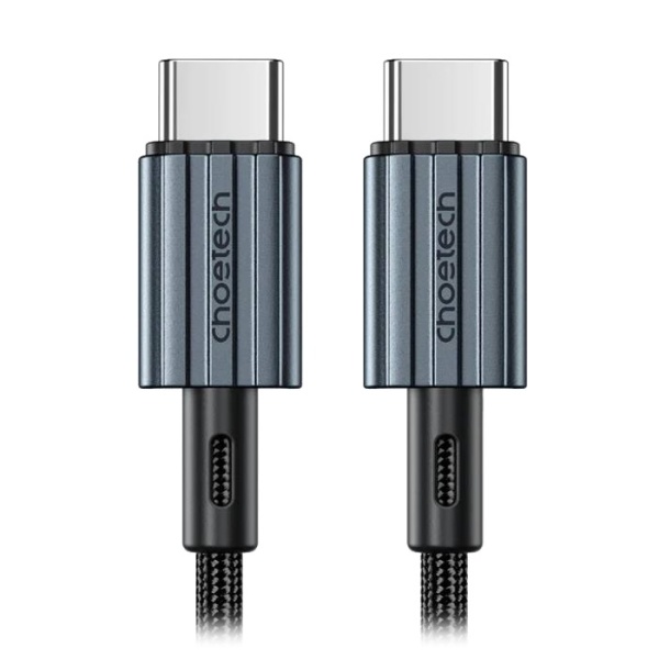 Кабель Type-C - Type-C, 2 м, Black, Choetech, 60 Вт, 3A (XCC-1015)