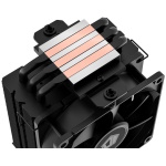 Кулер для процесора ID-Cooling SE-903-XT Black, алюміній/мідь, Intel: 1851/1700/1200/1151/1150/1155/1156, AMD: AM5/AM4, 123х100х65 мм, 4-pin PWM, до 130 Вт, гідродинамічний підшипник - Зображення 7