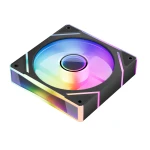 Вентилятор 120 мм, 1stPlayer FC(AP), Black, 120х120х25 мм, ARGB підсвічування, до 1800 об/хв, до 32.2 дБ, 4-pin (PWM) / 3-pin (ARGB), гідродинамічний підшипник (FC(AP)-BK) - Зображення 2