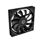 Вентилятор 92 мм, ID-Cooling TF-9215, Black, 92x92x15 мм, до 2800 об/хв, до 35.2 дБ, 4-pin PWM, гідравлічний підшипник