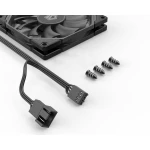 Вентилятор 92 мм, ID-Cooling TF-9215, Black, 92x92x15 мм, до 2800 об/хв, до 35.2 дБ, 4-pin PWM, гідравлічний підшипник - Зображення 5