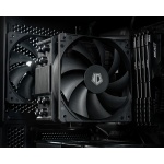 Кулер для процесора ID-Cooling SE-214-XT Black, Intel: 1851/1700/1200/115x, AMD: AM5/AM4, 124×72×151mm, 120mm 4-pin PWM, 700~1800±10% RPM, TDP 180W,  35.2dB(A) Max - Зображення 6