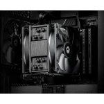 Кулер для процесора ID-Cooling SE-214-XT Plus, Intel: 1851/1700/1200/115x, AMD: AM5/AM4, 124x98x150 мм, 2x120mm 4-pin PWM, 700~1800±10% RPM, TDP 200W,  35.2dB(A) Max - Зображення 4