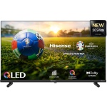 Телевізор 40" Hisense 40A5NQ, Black, QLED, 1920x1080, 60 Гц, Smart TV, DVB-T2/S2/C, 2xHDMI, 2xUSB, Vesa 200x200