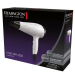 Фен Remington D3194, White/Black, 2200W, 2 швидкості, 3 режими, іонізація, стандартний концентратор (11мм) (45760560100) - Зображення 3