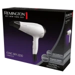 Фен Remington D3194, White/Black, 2200W, 2 швидкості, 3 режими, іонізація, стандартний концентратор (11мм) (45760560100) - Зображення 3