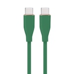 Кабель Type-C - Type-C, 1.5 м, Green, Cablexpert, 60 Вт, 3A (CC-USB2S-CMCM-1.5M-G)
