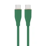 Кабель Type-C - Type-C, 1.5 м, Green, Cablexpert, 60 Вт, 3A (CC-USB2S-CMCM-1.5M-G)