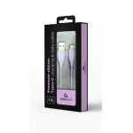 Кабель USB AM - Type-C, 1.5 м, Purple, Cablexpert, 2.1A (CC-USB2S-AMCM-1.5M-P) - Зображення 2