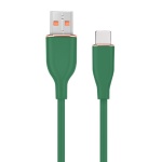 Кабель USB AM - Type-C, 1.5 м, Green, Cablexpert, 2.1A (CC-USB2S-AMCM-1.5M-G)