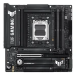 Материнська плата AM5 Asus TUF GAMING B850M-PLUS, B850, 4xDDR5, Int.Video (CPU), 4xSATA3, 3xM.2, 1xPCI-E 5.0 x16, 1xPCI-E 4.0 x1, ALC1220P, Realtek 2.5Gb, 10xUSB 3.2 / 6xUSB 2.0, HDMI/DP, MicroATX - Зображення 2