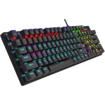 Клавіатура Aula S2022, Black, USB, механічна (перемикачі KRGD Blue), RGB підсвічування, 104 кнопки, металева панель, 1.6 м, EN/UA (6948391202235) - Зображення 3