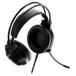 Навушники Aula S605 Wired, Black (6948391235202), Mini jack, USB, RGB підсвічування, дротове підключення, вбудований мікрофон, чутливість мікрофону -42 дБ, чутливість навушників 118 дБ, кабель 2 м - Зображення 3