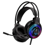 Навушники Aula S605 Wired, Black (6948391235202), Mini jack, USB, RGB підсвічування, дротове підключення, вбудований мікрофон, чутливість мікрофону -42 дБ, чутливість навушників 118 дБ, кабель 2 м - Зображення 5