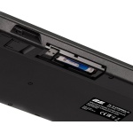 Клавіатура бездротова 2E KS280, Black, Bluetooth / 2.4GHz USB, 10 окремих мультимедійних клавіш, 1xAA, EN/UA (2E-KS280WBGR_UA) - Зображення 8