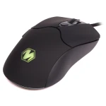 Миша Maxxter McG-6B-I603, Black, USB, оптична (сенсор Instant A603EP), 800 - 3600 dpi, 6 кнопок, LED підсвічування (7 кольорів), перемикачі Huano, покриття Soft Touch, 1.8 м - Зображення 2