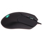 Миша Maxxter McG-6B-I603, Black, USB, оптична (сенсор Instant A603EP), 800 - 3600 dpi, 6 кнопок, LED підсвічування (7 кольорів), перемикачі Huano, покриття Soft Touch, 1.8 м - Зображення 3