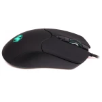 Миша Maxxter McG-6B-I603, Black, USB, оптична (сенсор Instant A603EP), 800 - 3600 dpi, 6 кнопок, LED підсвічування (7 кольорів), перемикачі Huano, покриття Soft Touch, 1.8 м - Зображення 3
