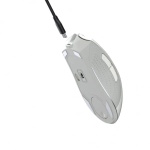 Миша бездротова Bloody R90 Plus, White, USB 2.4GHz, оптична (сенсор BC3332-S), 100 - 5000 cpi, 150 IPS, 8 програмованих кнопок, акумулятор 500 mAh - Зображення 6