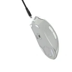 Миша бездротова Bloody R90 Plus, White, USB 2.4GHz, оптична (сенсор BC3332-S), 100 - 5000 cpi, 150 IPS, 8 програмованих кнопок, акумулятор 500 mAh - Зображення 6