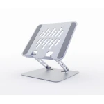 Підставка для ноутбука до 15.6" Gembird NBS-D1-04, Silver, алюмінієва