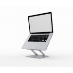 Підставка для ноутбука до 15.6" Gembird NBS-D1-04, Silver, алюмінієва - Зображення 3