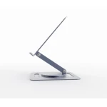 Підставка для ноутбука до 15.6" Gembird NBS-DR1-01, Silver, алюмінієва, поворотна (на 360°) - Зображення 2