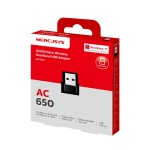 Мережевий адаптер Mercusys MA20N, Black, USB, WiFi 5, 5 GHz (433 Мбіт/с) / 2.4 GHz (200 Мбіт/с), Nano, 1 внутрішня антена - Зображення 4