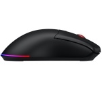 Миша бездротова Hator Pulsar 3, Black, Bluetooth / USB 2.4 GHz / USB, оптична (сенсор PixArt PMW 3311), 12000 dpi, 35G, RGB підсвічування, перемикачі HATOR Optical 100M / Kailh 3M, акумулятор 600 mAh (HTM630) - Зображення 4