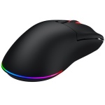 Миша бездротова Hator Pulsar 3, Black, Bluetooth / USB 2.4 GHz / USB, оптична (сенсор PixArt PMW 3311), 12000 dpi, 35G, RGB підсвічування, перемикачі HATOR Optical 100M / Kailh 3M, акумулятор 600 mAh (HTM630) - Зображення 5