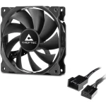 Вентилятор 120 мм, Chieftec, Black, 120x120x25 мм, до 1600 об/хв, до 25.5 дБ, 4-pin (PWM), гідродинамічний підшипник (ZF-1225PWM) - Зображення 5