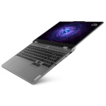 Ноутбук 15" Lenovo LOQ 15IAX9 (83GS00BHRA) Grey 15.6" (1920x1080, IPS, 144 Гц), Intel Core i5-12450HX(8x3,1-4,4GHz), 24GB DDR5, SSD 512GB, nVidia RTX4050 6Gb, LAN, Wi-Fi 6, BT 5.2, 1xType-C/2xUSB3.2, HDMI, 60Wh, DOS - Зображення 7