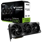 Відеокарта GeForce RTX 5080, Asus, TUF GAMING OC, 16Gb GDDR7, 256-bit, 2xHDMI/3xDP, 2730/30000 MHz, 16-pin (TUF-RTX5080-O16G-GAMING)