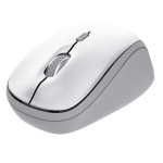Миша бездротова Trust Yvi+, White, Bluetooth / USB 2.4 GHz, оптична, 800 - 1600 dpi, 3 кнопки, 1xAA (25454) - Зображення 3