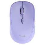 Миша бездротова Trust Yvi+, Purple, Bluetooth / USB 2.4 GHz, оптична, 800 - 1600 dpi, 3 кнопки, 1xAA (25583)