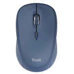 Миша бездротова Trust Yvi+, Blue, Bluetooth / USB 2.4 GHz, оптична, 800 - 1600 dpi, 3 кнопки, 1xAA (25455)