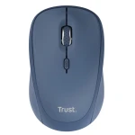 Миша бездротова Trust Yvi+, Blue, Bluetooth / USB 2.4 GHz, оптична, 800 - 1600 dpi, 3 кнопки, 1xAA (25455)
