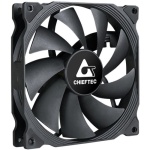 Вентилятор 140 мм, Chieftec, Black, 140x140x25 мм, до 1200 об/хв, до 20.1 дБ, 4-pin (PWM), гідродинамічний підшипник (ZF-1425PWM)
